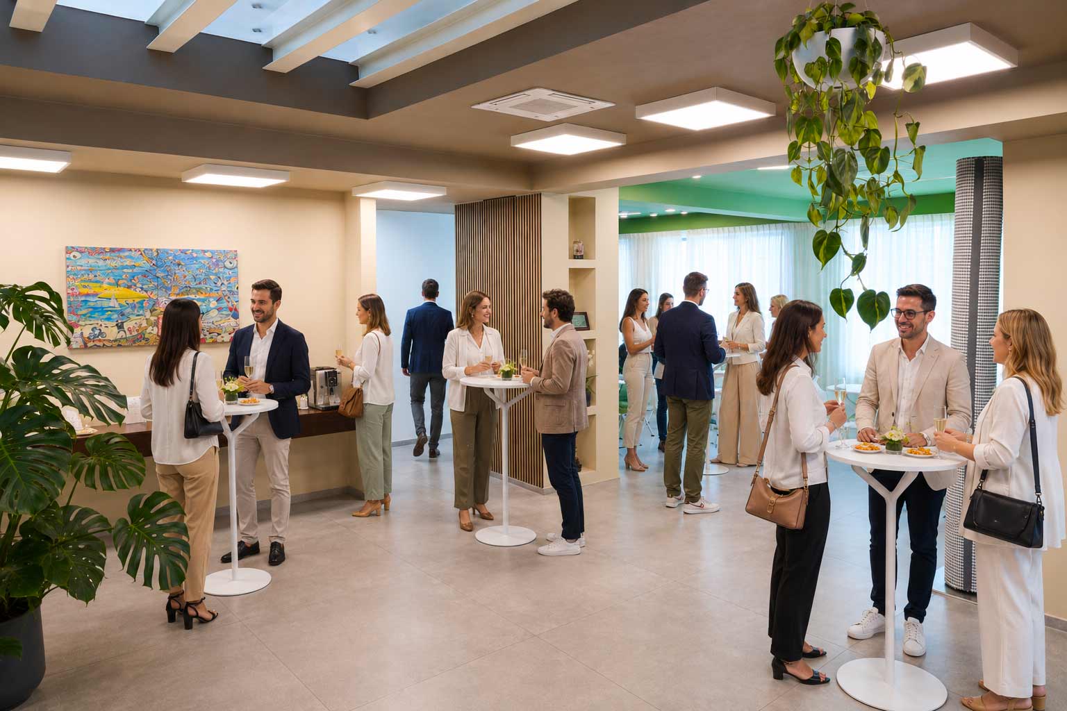 Non si affitta una sala. Si crea lo spazio per un incontro.Flow X Hub
